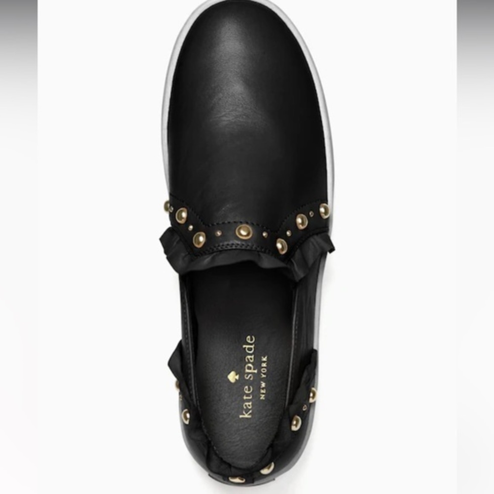 Kate Spade Loralia Sneakers size 9.5 black studs